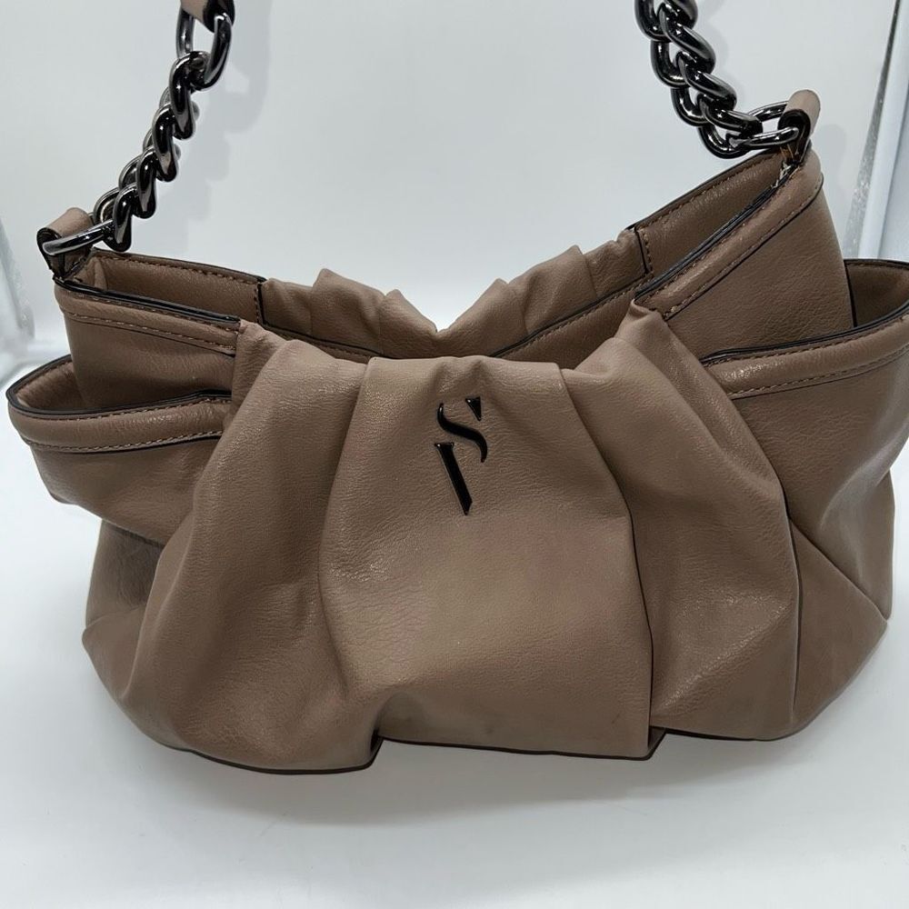 Simply Vera Crescent Satchel Shoulder Bag Faux Leather‎ **see pics